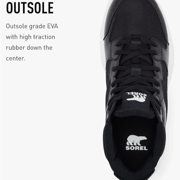 Sorel Explorer II Sneaker Mid Waterproof Shoe Men’s Size 10 - Picture 5 of 6